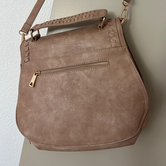 Urban Expressions Beige Crossbody Bag - Picture 14 of 16